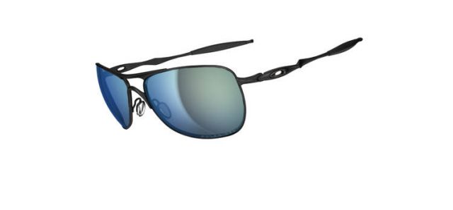 New Crosshair in Matte Black / Emerald Iridium Polarized