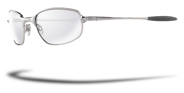 Big Square Wire in Chrome / Titanium Clear