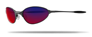 C Wire in Gunmetal / +Red Iridium