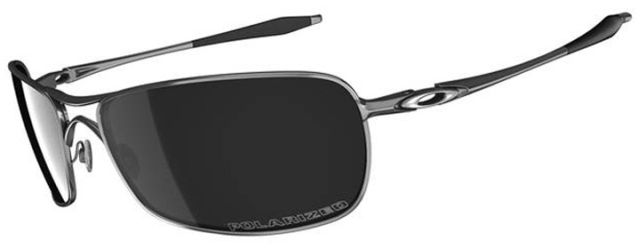 Crosshair 2.0 in Polished Black / Black Iridium Polarized