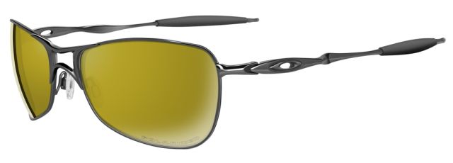 Crosshair in Black Chrome / Amber Black Iridium Polarized