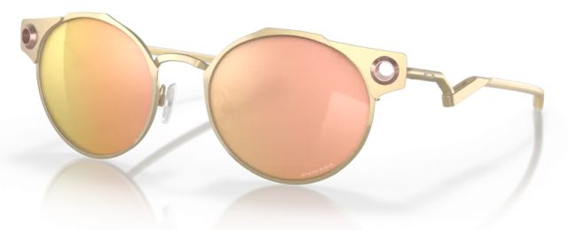 Deadbolt in Satin Light Gold / Prizm Rose Gold