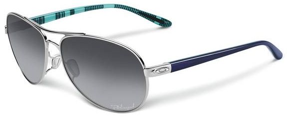 Feedback in Polished Chrome / Black-Grey Gradient Polarized