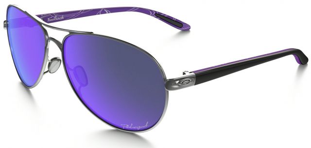 Feedback in Polished Chrome / Violet Iridium Polarized