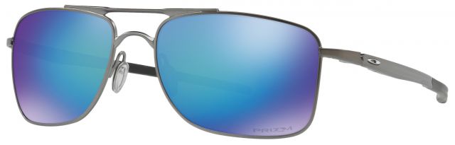 Gauge 8 L in Matte Gunmetal / Prizm Sapphire Iridium Polarized