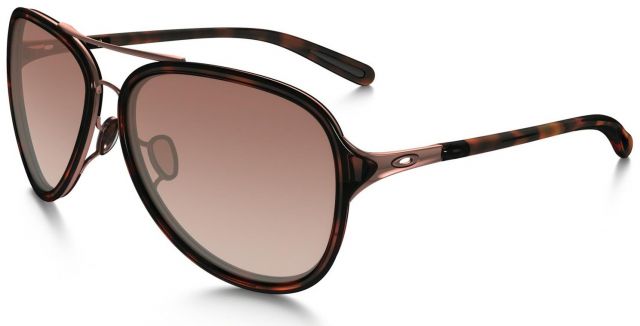 Kickback in Tortoise-Satin Rose Gold / VR50-Brown Gradient