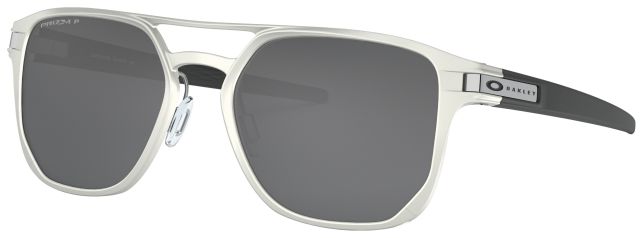 Latch Alpha in Matte Silver / Prizm Black Iridium Polarized