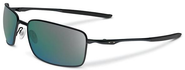 New Square Wire II in Matte Black / Emerald Iridium