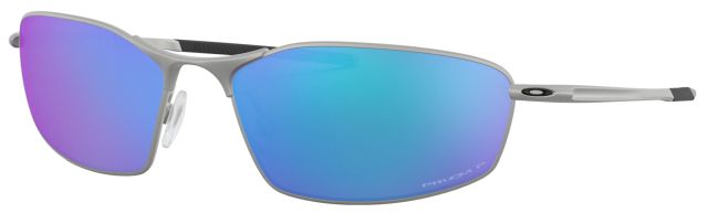 New Whisker in Satin Chrome / Prizm Sapphire Iridium Polarized