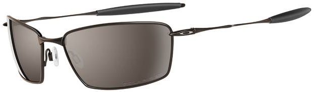 Square Whisker in Brown / Tungsten Iridium Polarized
