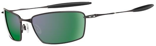 Square Whisker in Pewter / Emerald Iridium Polarized