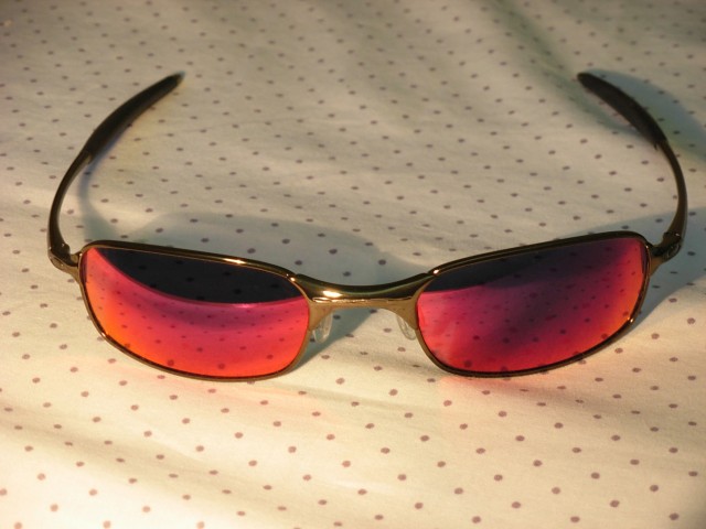 Square Wire 2.0 in Black Chrome / +Red Iridium