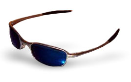 Square Wire 2.0 in Jet Black / H.I. Amber Polarized