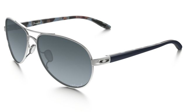 Tie Breaker in Polished Chrome / Black-Grey Gradient Polarized