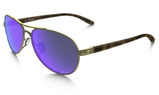Tie Breaker in Polished Gold / Violet Iridium Polarized