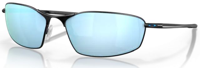 New Whisker in Satin Black / Prizm Deep Water Polarized