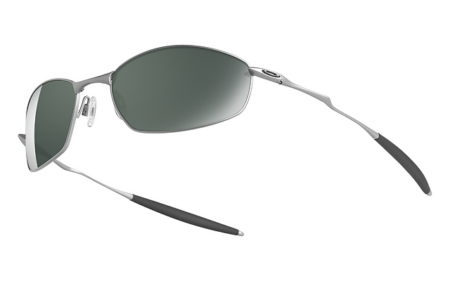 Whisker in Polished White / Fire Iridium Polarized