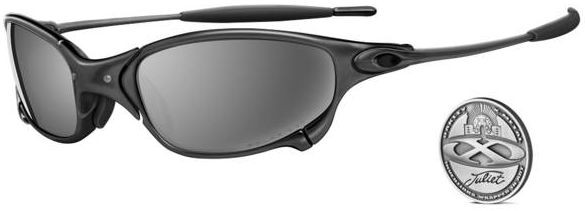 Juliet in Carbon / Black Iridium Polarized