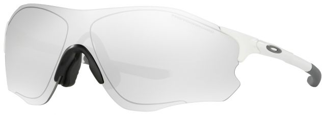 EVZero Path (AF) in Matte White / Clear Black Photochromatic