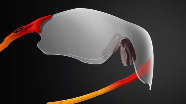 EVZero Path (AF) in Red/Yellow Fade / Clear Black Photochromatic