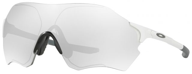 EVZero Range in Matte White / Clear Black Photochromatic
