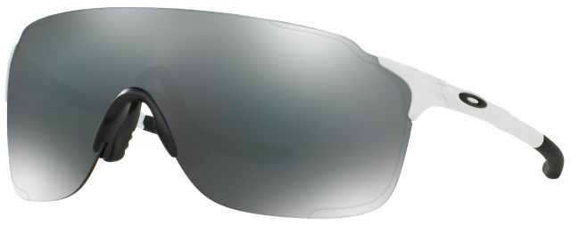 EVZero Stride in Polished White / Black Iridium